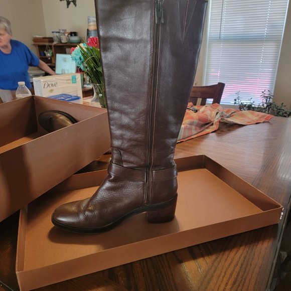 Coach Leather Boot - Picture 2 of 3